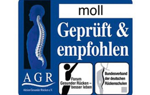 moll Gesundes Lernen - Aktion gesunder Rücken AGR, Institut, Vorlagen, Empfehlungen