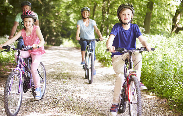 Gesundes Lernen moll Kinder fahren fahrrad radfahren