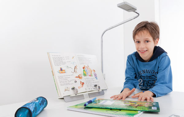 moll Gesundes Lernen - Beleuchtung - LED-Lampe Licht, Dimmen, Schulaufgaben